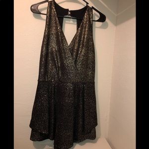 Sparkly party romper/dress